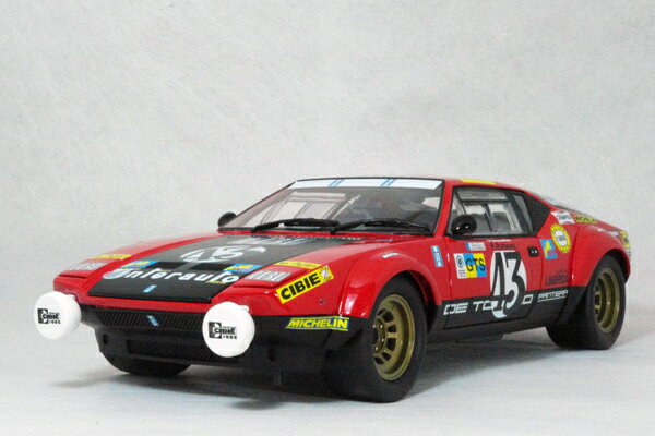 Kyosho ミニカー 1/18 スケールデトマソ パンテーラ1975年 ル マン 24時間 NO.43