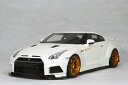 GT SPRIT ミニカー 1/18 スケールニッサン R35 GT-Rプライア デザイン PD750WBパール ホワイトNIISAN NISMO