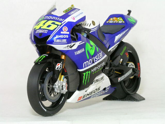 ミニチャンプス 1/12 ヤマハ YZR-M1 / バレンティーノ ロッシ モトGP 2014年 モビスタ ヤマハ