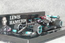 ミニチャンプス ミニカー 1/43 スケールメルセデス AMG ペトロナス F1 W12 E パフォーマンスルイス・ハミルトン2021年 バーレン GPMERCEDES AMG MINICHAMPS