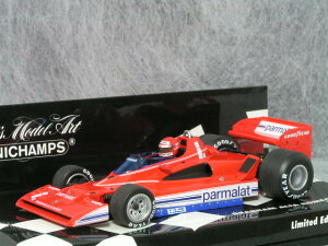 ミニチャンプス ミニカー 1/43 スケールブラバム アルファ ロメオ BT45Cニキ・ラウダBrabahm Alfa Romeo MINICHAMPS