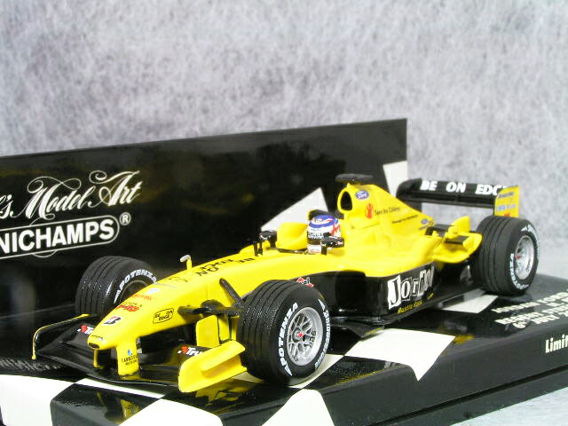 ミニチャンプス 1/43ジョーダン フォード EJ14ナイジェル・マンセル2004年 イギリス ロンドンリージェント ストリート パレード