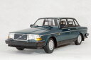 ミニチャンプス 1/18 スケール ミニカーボルボ 240GL1986年 ペトロール メタリックVolvo MINICHAMPS