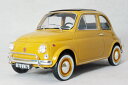 NOREV 1/18 スケール ミニカーフィアット 500 L1968 ポジターノ イエローFIAT 500