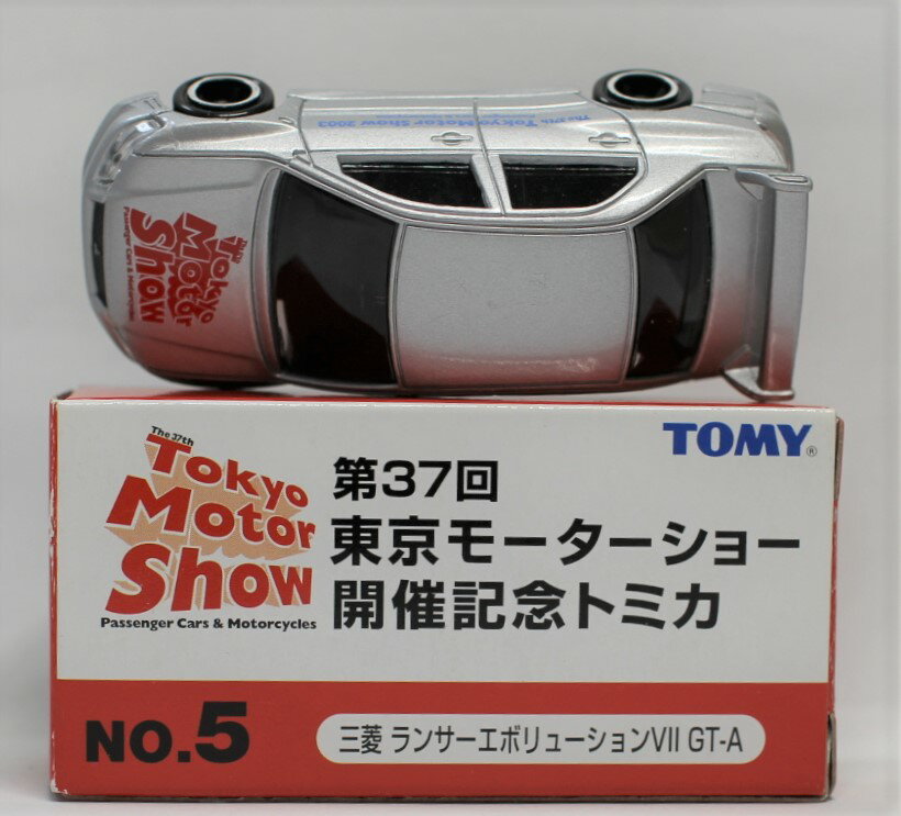 USED　トミカ　第37回　東京モーターショー開催記念トミカ　NO.5 三菱　ランサーエボリューションVII　GT-A 240001008439