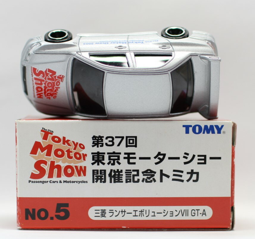 USED　トミカ　第37回　東京モーターショー開催記念トミカ　NO.5 三菱　ランサーエボリューションVII　GT-A 240001008550