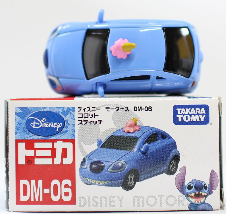 Hot Wheels - USED　ディズニートミカモータース DM-06 コロット スティッチ 240001010847