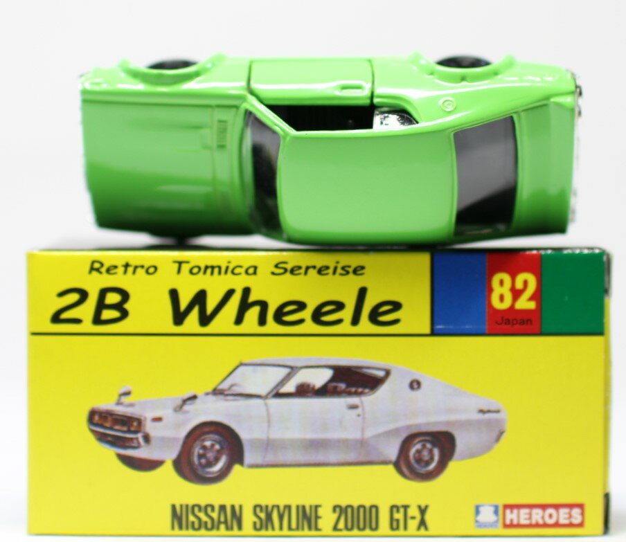 USED　トミカ　ノスタルジックヒーローズ特注　2B　Wheele 82 ニッサン　スカイライン　GT-X 240001010992