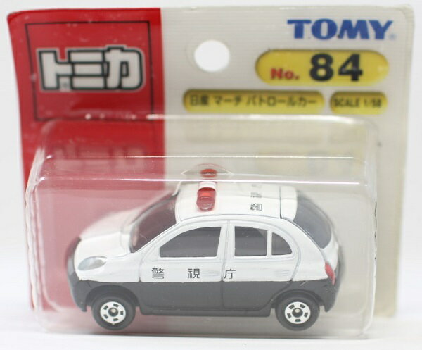 新品　トミカ (ブリスター) No.84 日産マーチ パトロールカー 240001012114