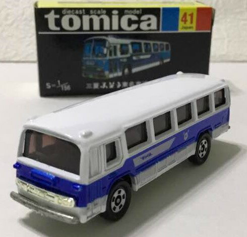 【新品】トミカ30周年記念 復刻黒箱トミカ 41 三菱 ふそう東名高速バス 240001012172