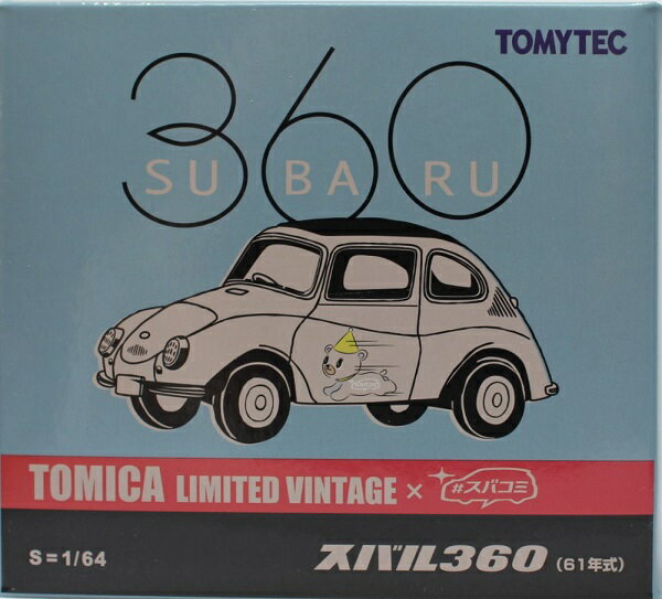 新品 トミカリミテッドヴィンテージ ネオ TLV × スバコミ 1/64 スバル360 61年式 ベージュ 240001013123