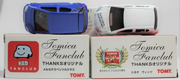 Rakuten - USED　トミカ　FANCLUB THANKS オリジナル　3rd Year ベンツAクラス、ヴィッツ　2台セット 240001012875