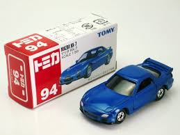 トミカ マツダRX-7094青廃版廃盤新品ミニカー箱ありTOMYロゴmazda5穴ホイールTOMICAとみか絶版トミカ絶版未開