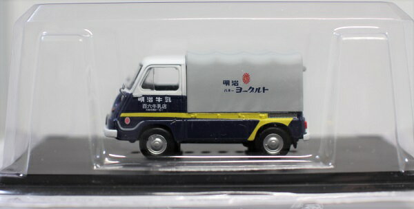 新品 1/43 アシェット 懐かしの商用車コレクション スバル サンバー1961（明治牛乳配達仕様） 240001015619