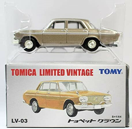 Rakuten - 新品　トミカリミテッド　LV－03aトヨペットクラウン　ベージュメタ黒シート　 240001003098