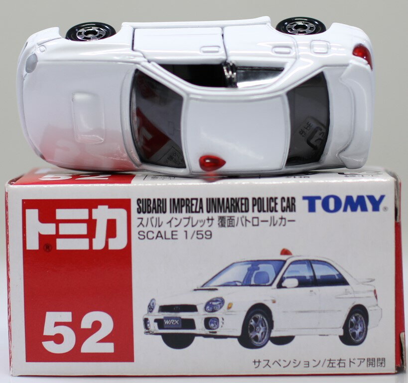 【USED】トミカ No.52 スバル インプレッサ 覆面パトロールカー (箱) 240001019890