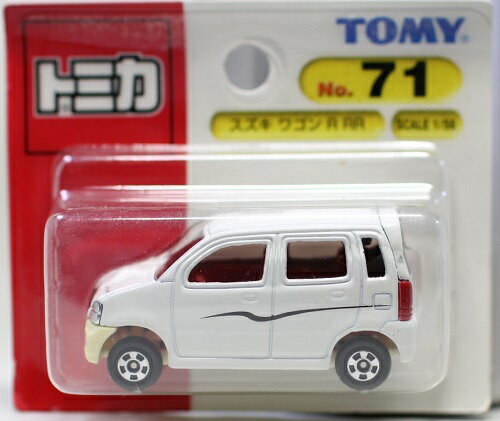 【新品】トミカ (ブリスター) No.71 ワゴンR RR　青TOMYロゴ　バンパー変色 240001018132