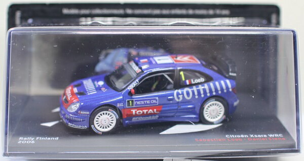 新品1/43 デアゴスティーニ ラリーカーコレクション シトロエン クサラ WRC 2006 フィンランドラリー 240001022446