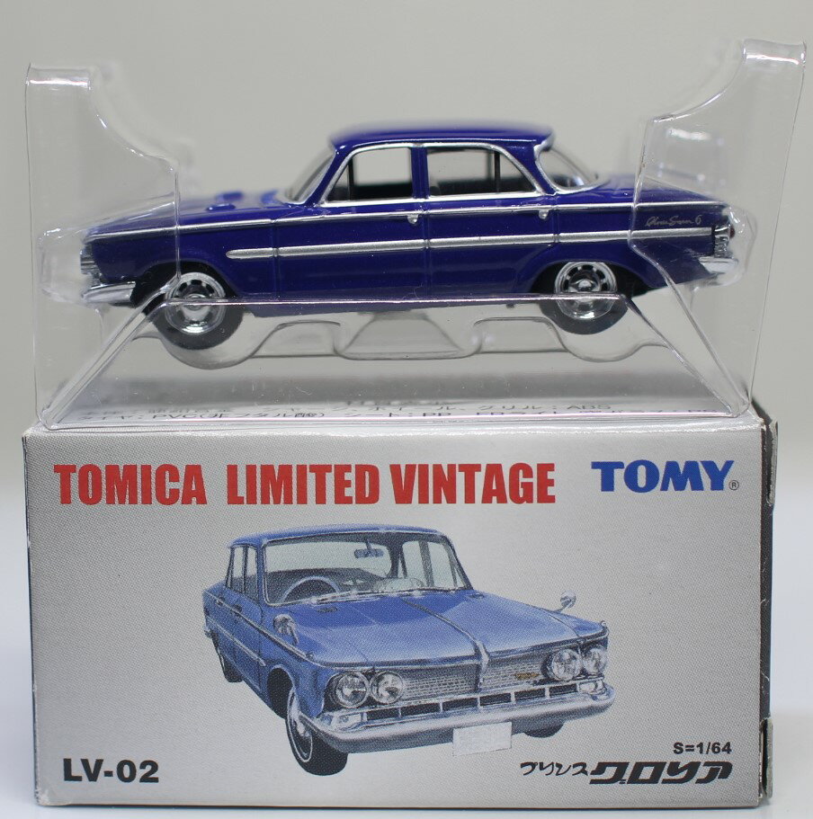 【USED】TOMICA LIMITED VINTAGE LV-02プリンス グロリア リア(青)（LV-02a） 240001022586