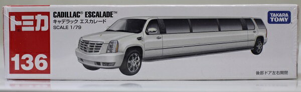 USED 未開封箱小傷みトミカ ロングタイプトミカ 136 キャデラック エスカレードカレード 240001022655