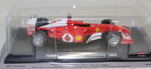 Rakuten - 新品 185mm 1/24　フォーミュラー1コレクション　フェラーリ F2002　ミハエル・シューマッハ　2002 240001023924