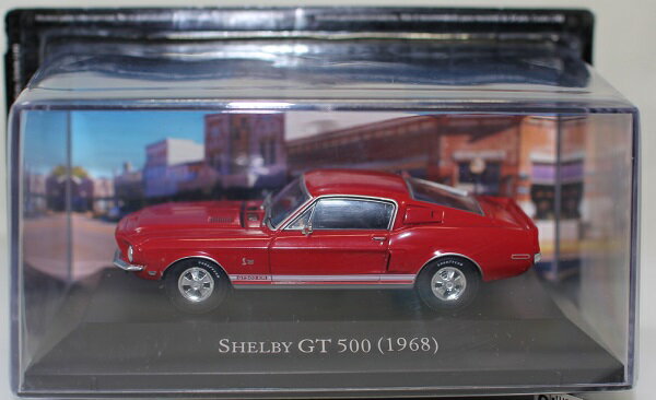 Rakuten - 新品 1/43　アメリカンカー コレクション シェルビー GT500（1968） 240001024001