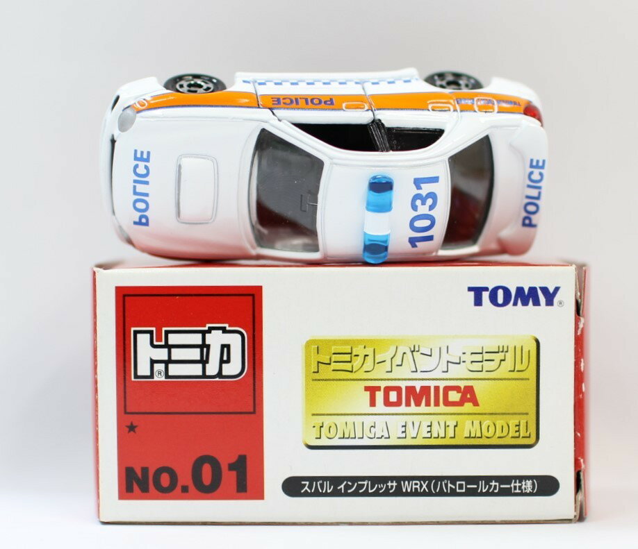 Rakuten - USED トミカイベントモデル【No.01】スバル　インプレッサ　WRX（パトロールカー仕様） 240001003405