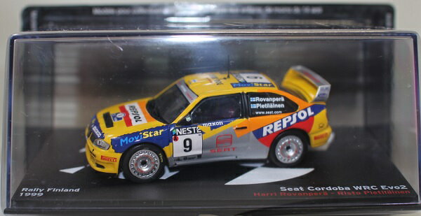 新品 1/43 ラリーカーコレクション セアト コルドバ WRC Evo2  240001025889