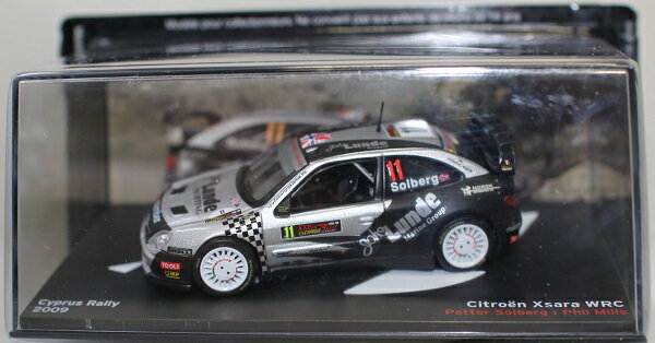 新品 1/43 ラリーカーコレクション シトロエン クサラ WRC 2009 240001026309