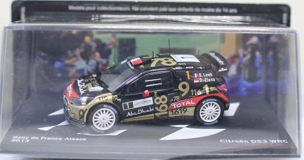 新品1/43 デアゴスティーニ ラリーカーコレクション シトロエン DS3 WRC 2013 240001022442