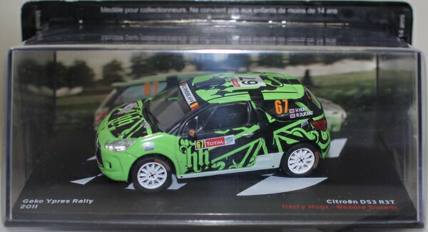 新品 1/43 デアゴスティーニ ラリーカーコレクション シトロエン DS3 R3T 2011 240001026755