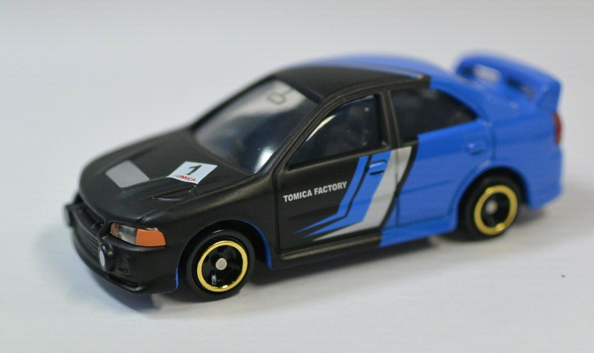 Rakuten - USED トミカ 第19弾　組み立て工場　　三菱　ランサーエボリューシ　青/黒シート 240001000580