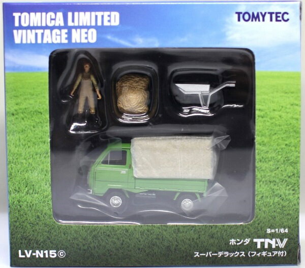 Rakuten - 新品 トミカリミテッドヴィンテージ ネオ 1/64 LV-N15c ホンダ TN-V スーパーデラックス 緑 フィギュア付 240001027497