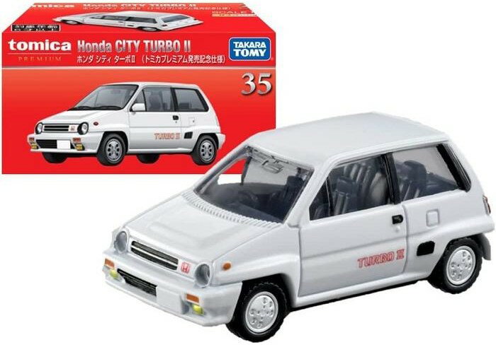 Rakuten - 新品　トミカプレミアム 35 ホンダ シティ ターボII (発売記念仕様) 240001023186