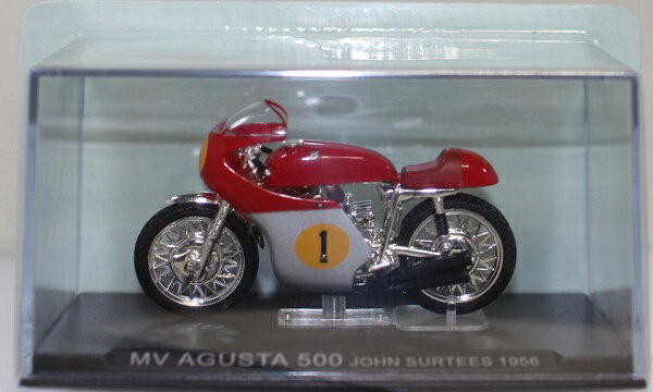 新品 1/24 チャンピオンバイクコレクション MV AGUSTA 500 JOHN SURTEES 1956 240001027698