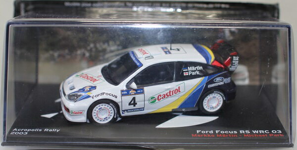 Rakuten - 新品 1/43　デアゴスティー　ラリーカーコレクション フォード　フォーカス　RS　WRC　03　2003 240001027728