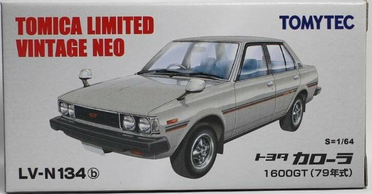 新品 トミカリミテッドヴィンテージ ネオ 1/64 LV-N134b カローラ1600GT (銀) 240001008515