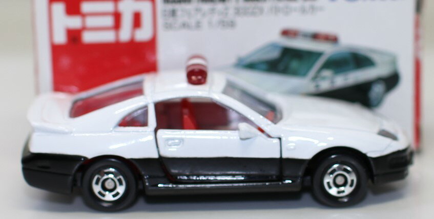 mini cars 楽天市場店のUSED トミカ 44 日産 フェアレディ300ZX パトロールカー　シール無し 240001028613｜アングル3