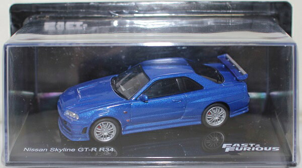 Rakuten - 新品 1/43 ワイルド・スピード　日産　GT-R R34　ディアゴスティーニ 240001030631