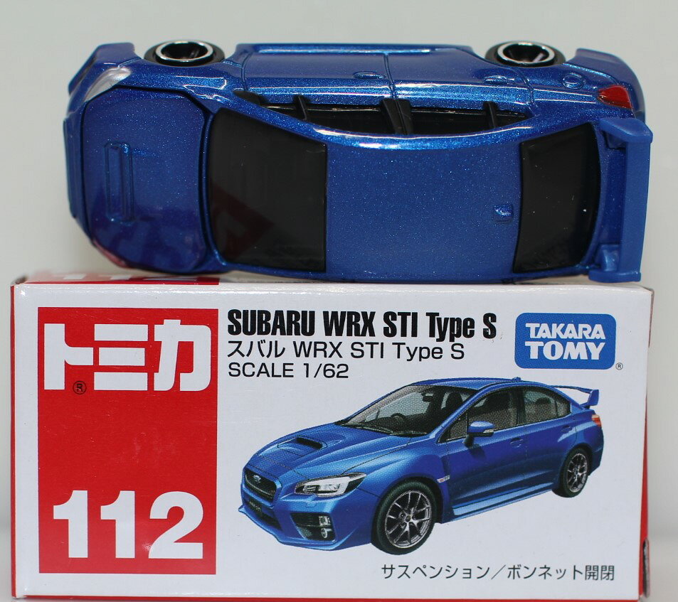楽天市場】トミカ no．112 スバル wrx sti type sの通販