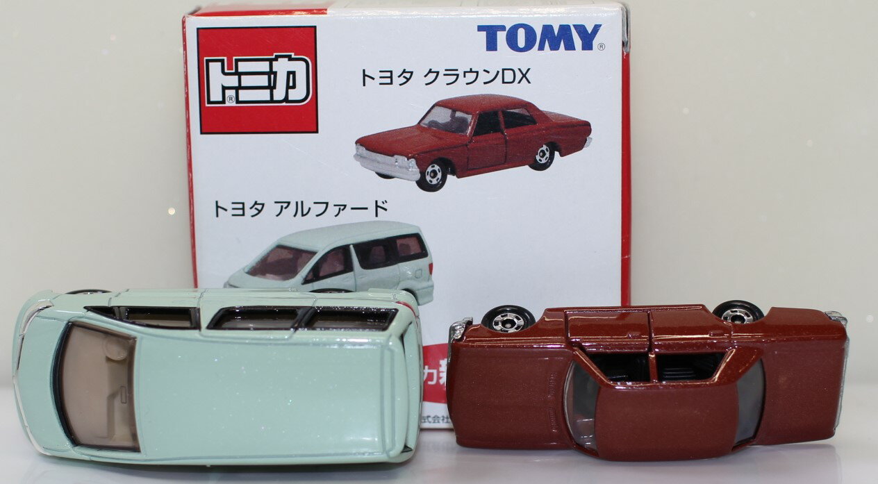 USED トミカ トイザらス オリジナル トミカ親子2台セット トヨタ アルファード＆クラウンDX 240001031604