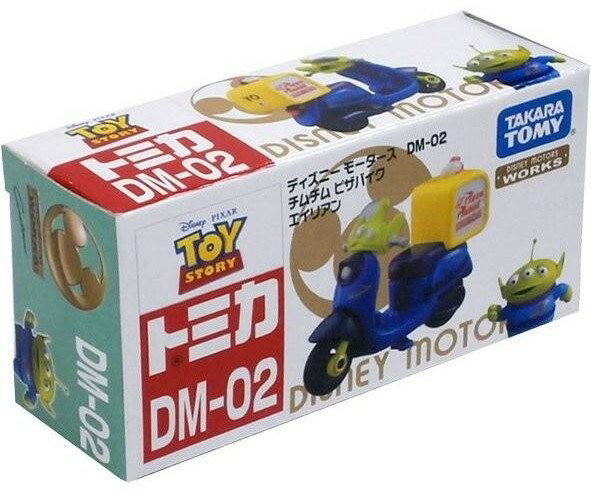 新品 トミカ ディズニーモータース DM-02 チムチム ピザバイク エイリアン 240001006964
