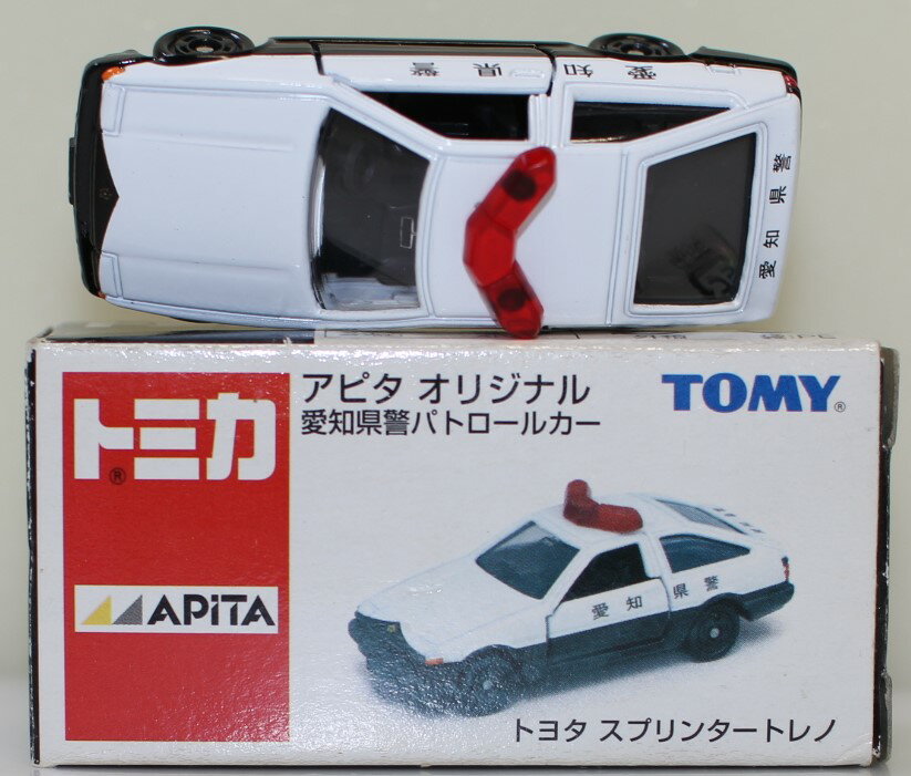 USED トミカ アピタ 愛知県警パトロールカー トレノ（ハチロク・86） 240001031902