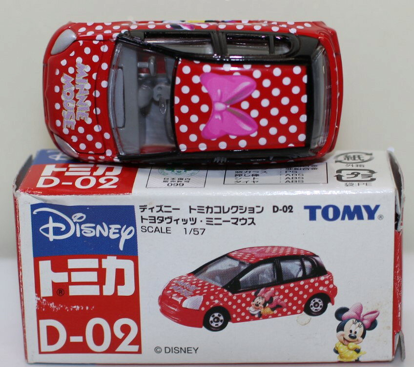 Rakuten - USED ディズニー トミカコレクション D-02 トヨタヴィッツ ミニーマウス 240001031906