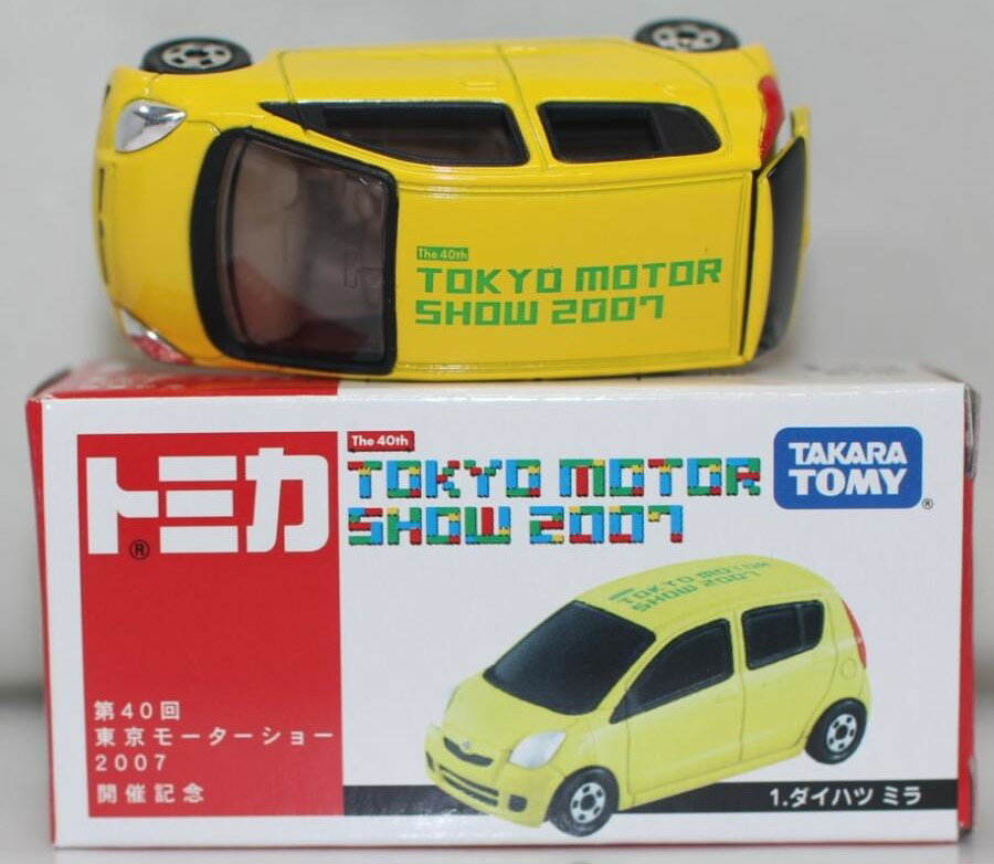 USED トミカ第40回 東京モーターショー 2007 開催記念トミカ1.ダイハツ ミラ 240001032315