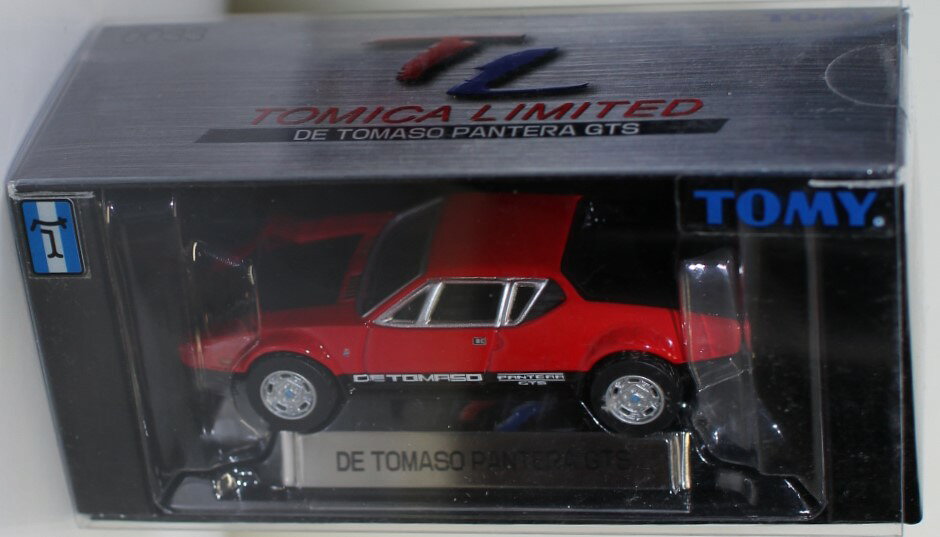 Rakuten - 新品 トミカリミテッド　0033 DE TOMASO PANTERA GTS 70mm　封印一ヵ所切れ 240001032951