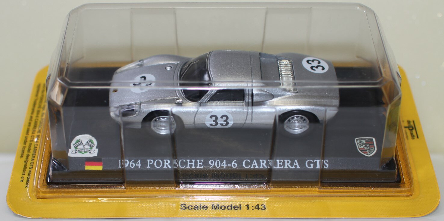 新品 1/43 デル・プラド カーコレクション ポルシェ 904-6 CARRERA GTS 1964 240001033174