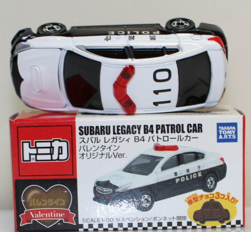 USED トミカ スバルレガシィB4 パトロールカー バレンタインオリジナルVr. 240001032913