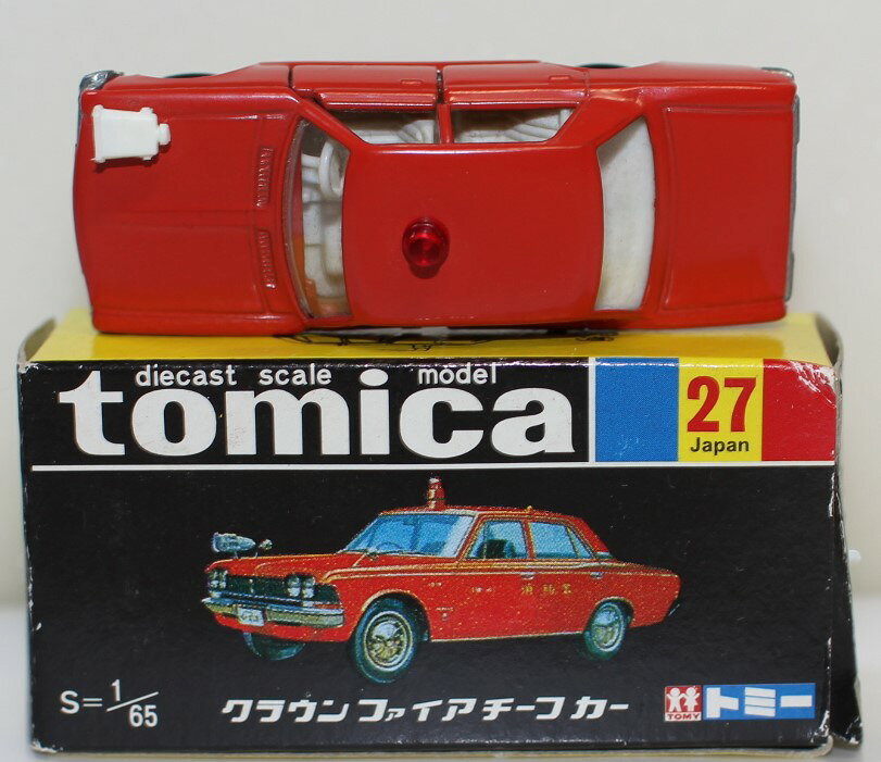 Rakuten - USED 復刻黒箱トミカ 27 クラウンファイアチーフカー 240001032926