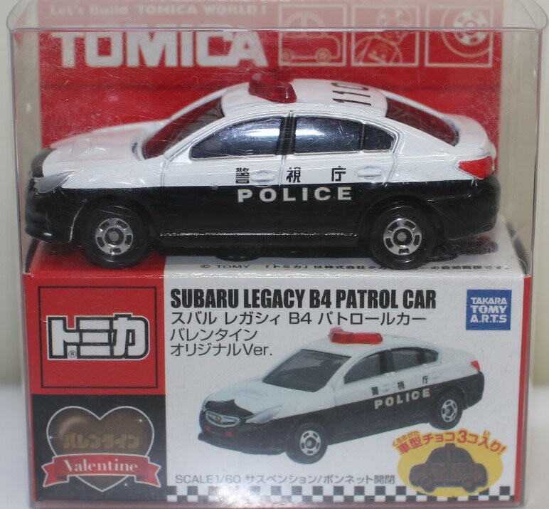 USED トミカ スバルレガシィB4 パトロールカー バレンタインオリジナルVr. 240001032940